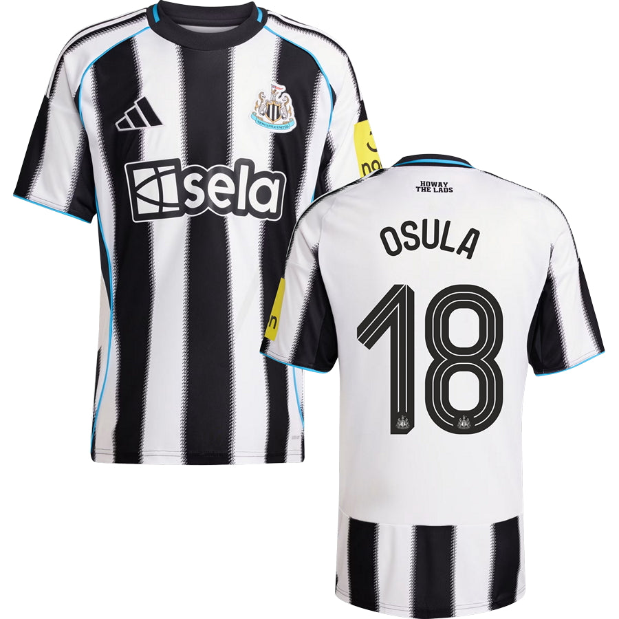 Newcastle United FC #18 OSULA Home Jersey 2025/26 Adults