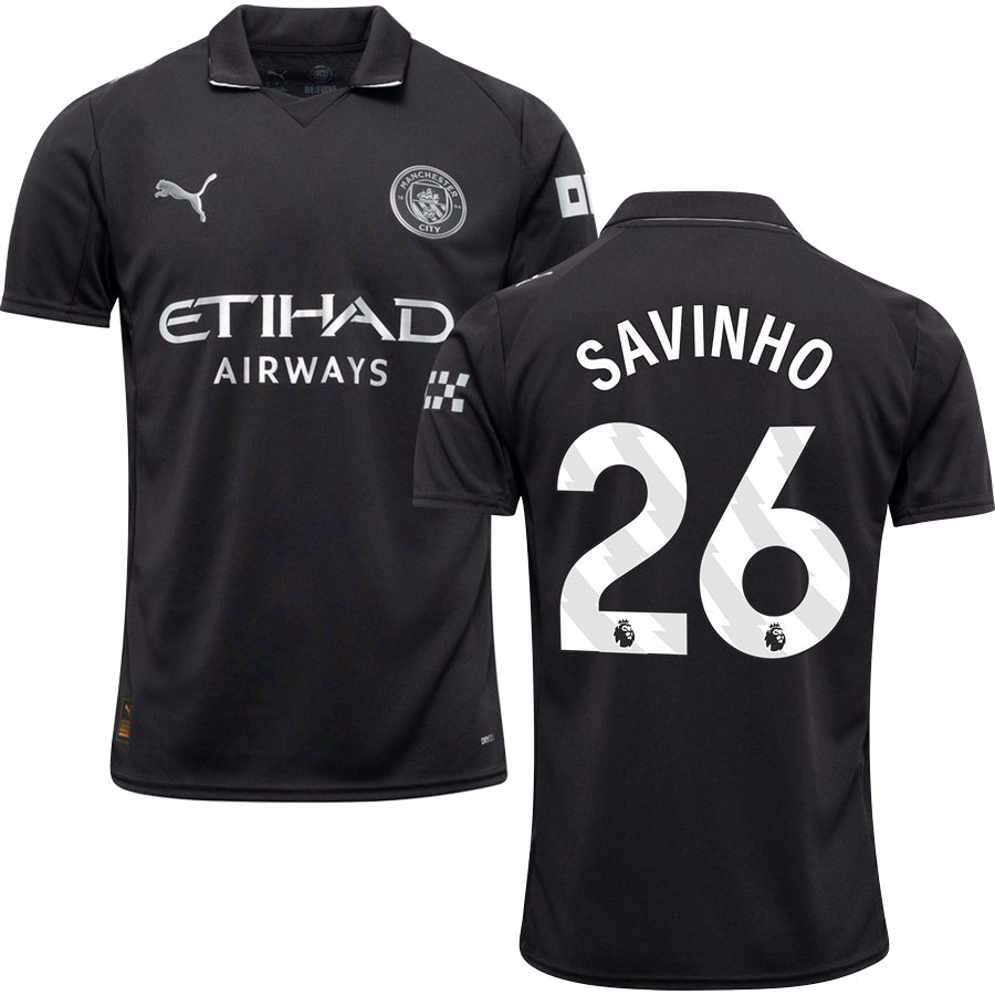 Manchester City Away Jersey Stadium 2025/26 Adults
