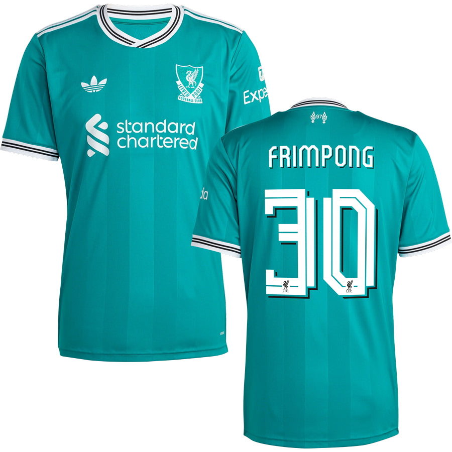 Liverpool Third #30 FRIMPONG Jersey 2025/26 Adults