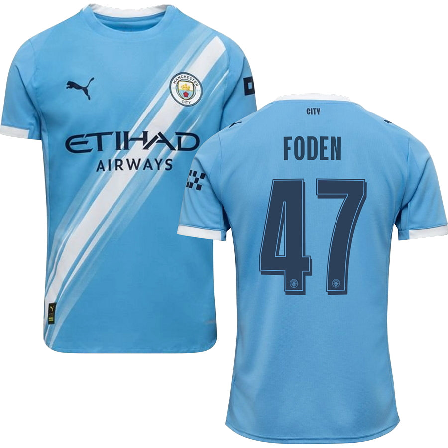 Manchester City Home Jersey Stadium 2025/26 Adults