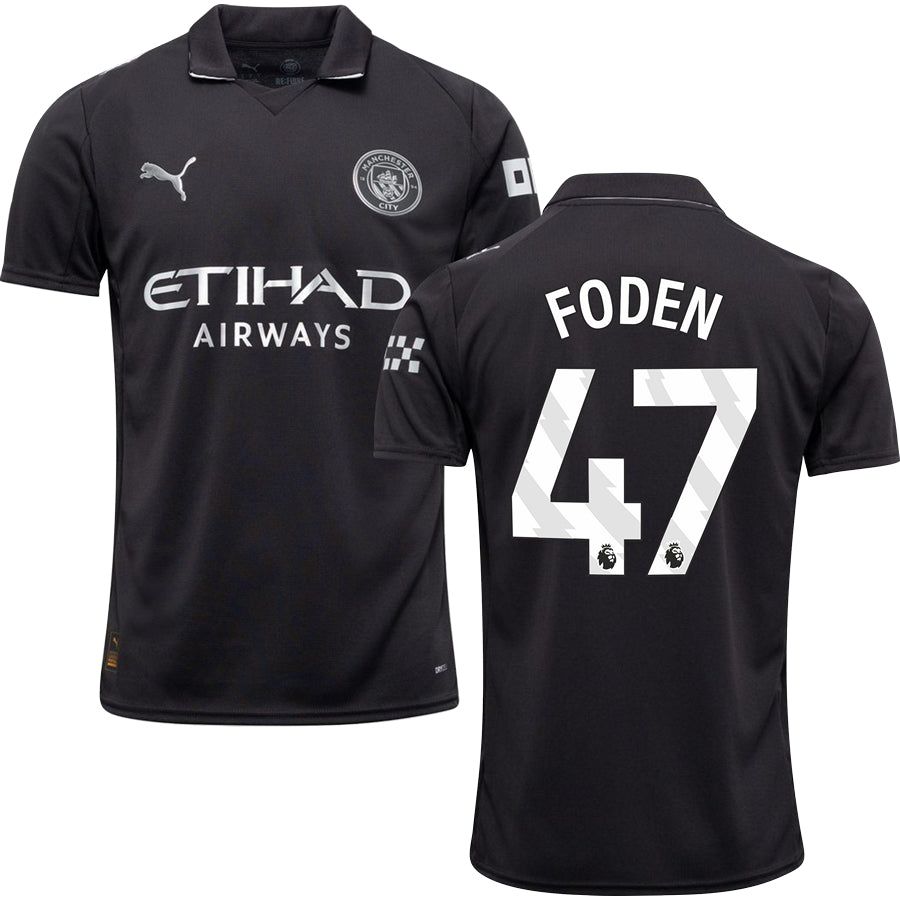 Manchester City Away Jersey Stadium 2025/26 Adults