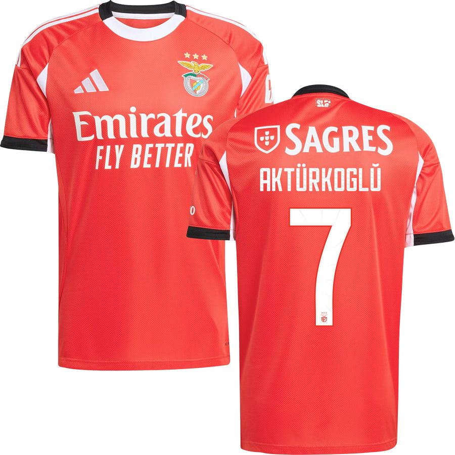 Benfica Home Jersey 2025/26 Adults