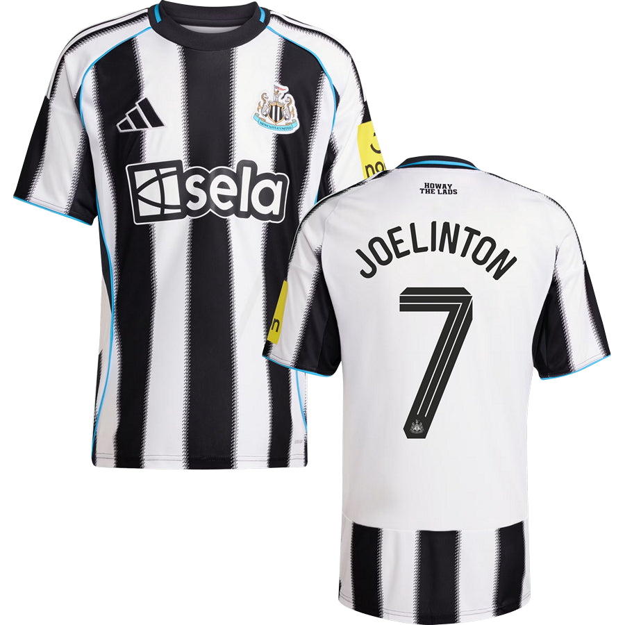 Newcastle United FC #7 JOELINTON Home Jersey 2025/26 Adults