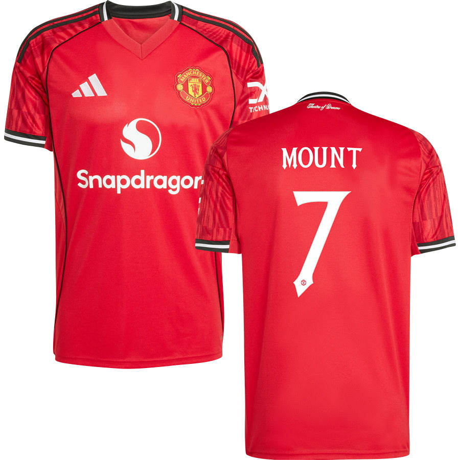 Manchester United #7 MOUNT Home Jersey 2025/26 Adults