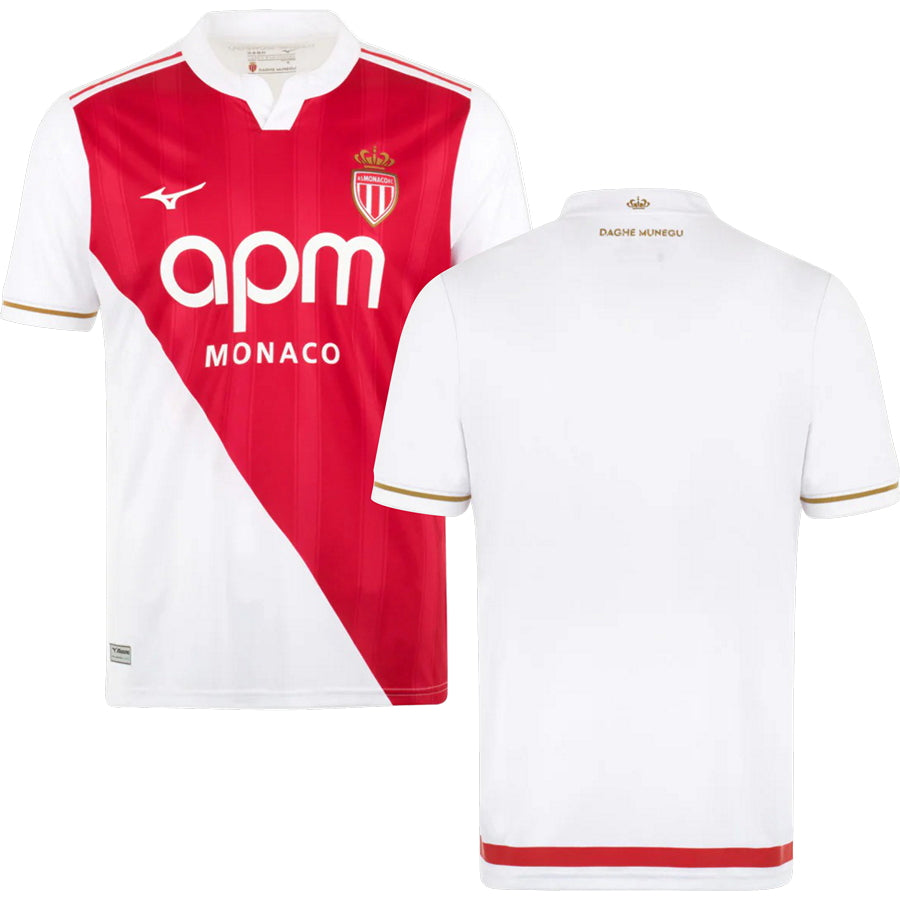 Monaco AS Home Jersey 25/26 Adults