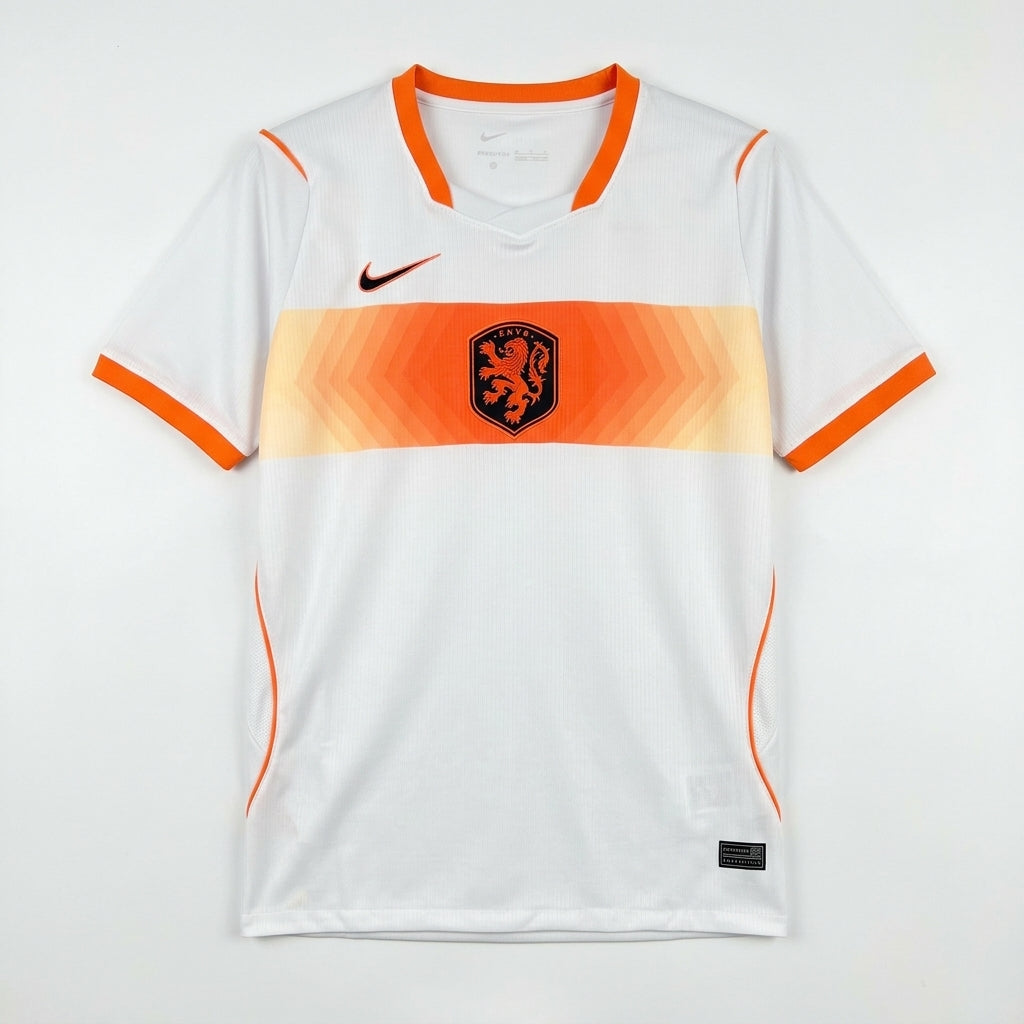 Netherlands Away Soccer Jersey World Cup 2026 - White