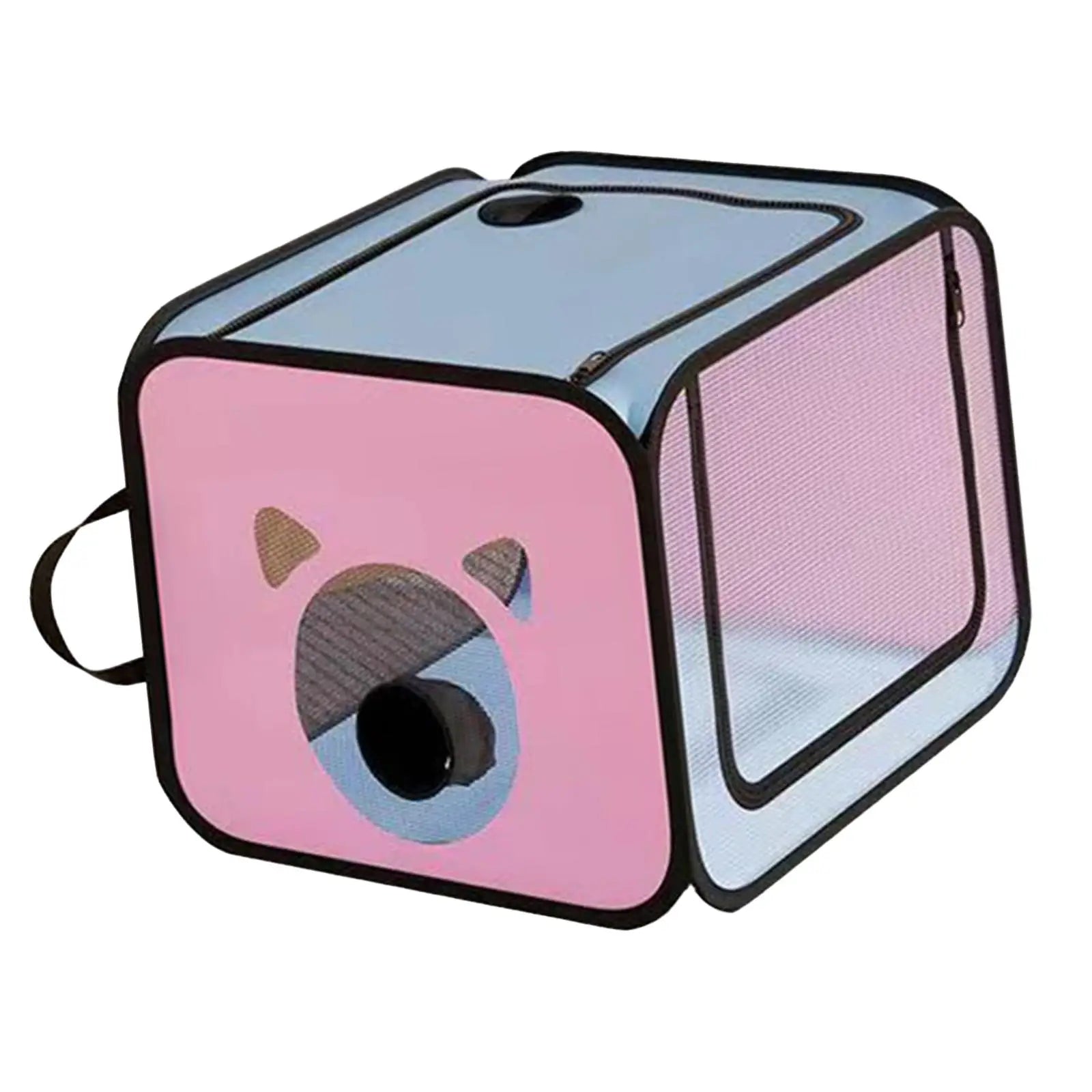 Pet Drying Box Dryer Cage Convenient Portable Foldable Box for Cats and Dogs